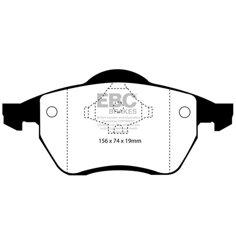 EBC Ultimax OEM Replacement Brake Pads (UD836)