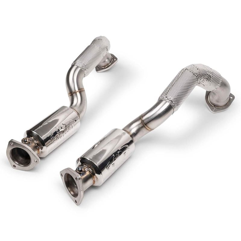 Fabspeed Porsche 718 GT4 RS Over Axle Link Pipes (2022+) (FS.POR.718GT4RS.OA)