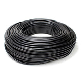 HPS High temp. silicone vacuum tubing, 3.5mm ID, 1.5mm wall thickness, black, 50ft ( (HTSVH35R2-BLKx50)