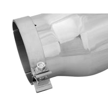 Load image into Gallery viewer, aFe MACH Force-Xp 304 Stainless Steel Clamp-on Exhaust Tip Polished Left Side Exit (49T50702-P15)