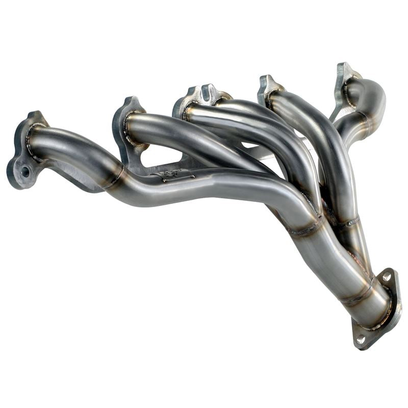 aFe Twisted Steel 409 Stainless Steel Shorty Header (48-46201)