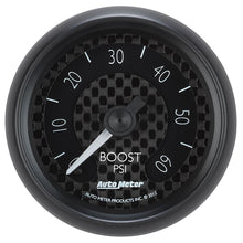 Load image into Gallery viewer, AutoMeter GT Series 52mm Mechanical 0-60 psi Boost Gauge (8005)