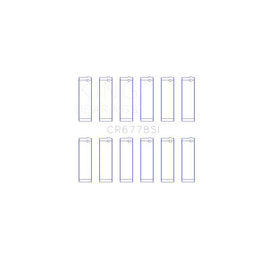 King Engine Bearings Connecting Rod Bearing Set for 2002-2004 Audi A4 (CR6778SI)