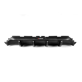 Akrapovic 18+ BMW M5 (F90) Rear Carbon Fiber Diffuser - Matte w/ Gray Logo (DI-BM/CA/5/M/RS)