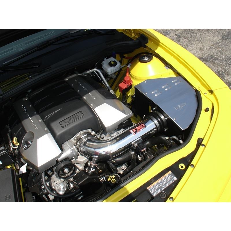 Injen 10 Camaro 6.2L V8 Wrinkle Black Power-Flow Short Ram Air Intake System (PF7016WB)