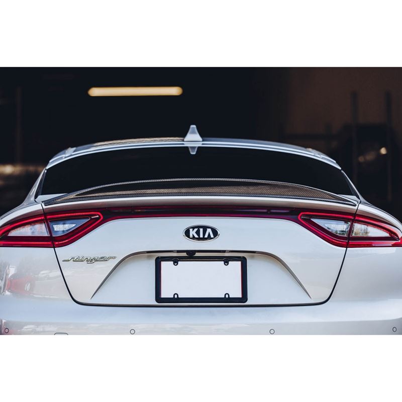 Ark Performance Style A Carbon Fiber Rear Lip Spoiler for 2019-2021 Kia Stinger(CF08-LIPSA)