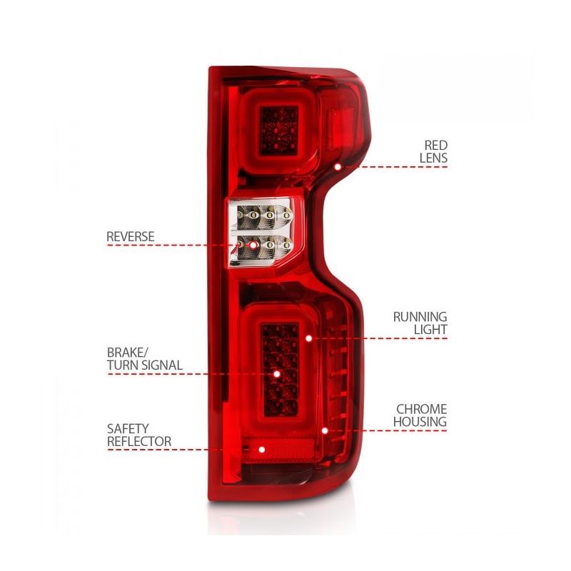 ANZO USA Tail Light Assembly (311419)