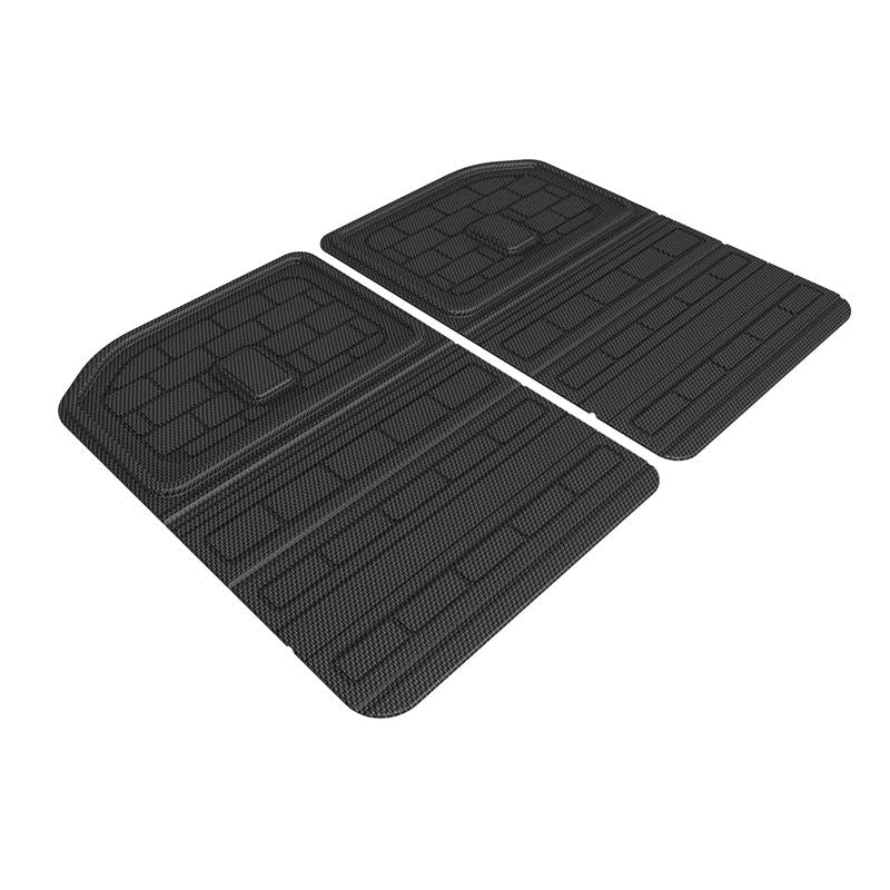 3D Maxpider 22-23 Rivian R1S Kagu Black 3Rd Row Seat Back Protector (Q1RI0011309)