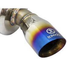 Load image into Gallery viewer, Takeda 304 Stainless Steel Cat-Back Exhaust w/ Blue Flame Tip (49-36615-L)