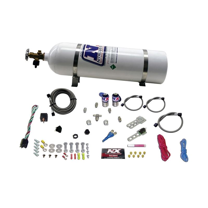 Nitrous Express Sub C Nitrous Kit (25-35-50HP) w/15lb Bottle (20916-15)