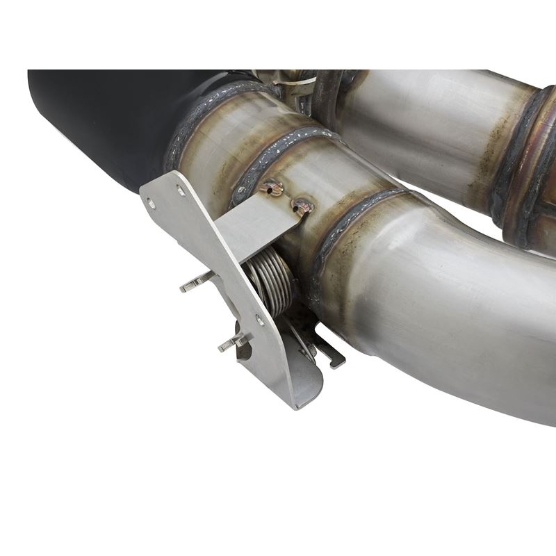 aFe MACH Force-Xp 3 IN 304 Stainless Steel Axle-Back Exhaust System w/Black Tip (49-34068-B)