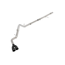 Load image into Gallery viewer, aFe Rebel XD Series 3 IN 304 Stainless Steel DPF-Back Exhaust w/ Dual Black Tip for 2020-2021 Chevrolet Silverado 1500(49-34129-B)