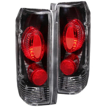 Load image into Gallery viewer, ANZO USA 1989-1996 Ford F-150 Taillights Black (211062)