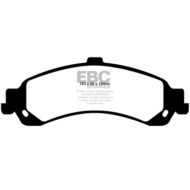 EBC Yellowstuff Street And Track Brake Pads (DP41635R)