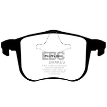 Load image into Gallery viewer, EBC Redstuff Ceramic Low Dust Brake Pads (DP31416C)