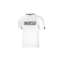 Load image into Gallery viewer, Sparco T-Shirt Frame White/Navy/Black/Red (01324BI)