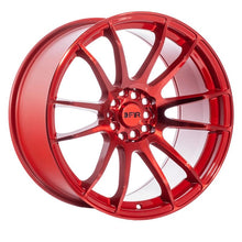 Load image into Gallery viewer, F1R F107 17x8 - Candy Red Wheel