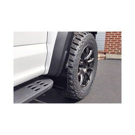 Rally Armor Black Mud Flap/Orange Logo for 2017-2019 Ford F-150 (MF53-UR-BLK/OR)