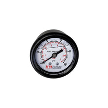 Load image into Gallery viewer, Blox Racing Liquid-Filled Fuel Pressure Gauge 0-100psi (White Face) (BXGA-00125-WH)