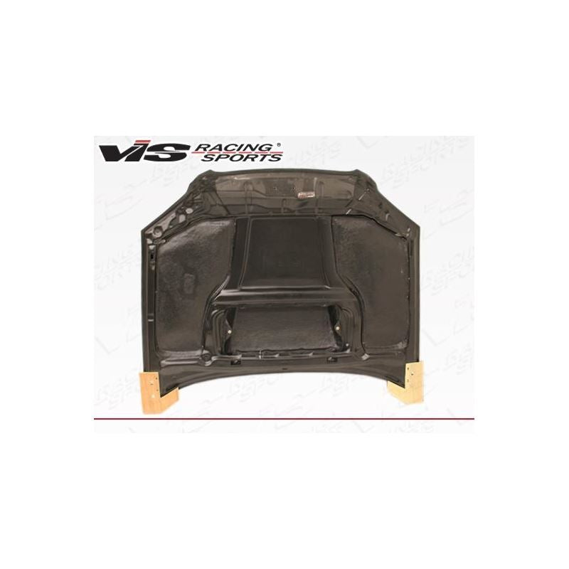 VIS Racing Tracer Style Black Carbon Fiber Hood (04SBWRX4DTRA-010C)