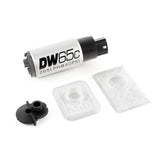 Deatschwerks DW65C series, 265lph compact fuel pump without mounting clips w /install kit (9-651-1051)