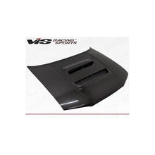 Load image into Gallery viewer, VIS Racing V Line Style Black Carbon Fiber Hood (95SBLEG4DVL-010C)