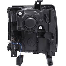 Load image into Gallery viewer, ANZO USA 16-17 Chevy Silverado 1500 Prjctr. Headlight Plank Styl. w/Amber Only Work w/HID Equip. Truck (111373)