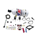 Nitrous Express 11-15 Ford Mustang GT 5.0L High Output Nitrous Plate Kit (50-250HP) w/10lb Bottle (20951-10)