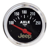 AutoMeter Jeep 52.4mm Short Sweep Electronic 100-250 Def F Axle Temperature Gauge (880431)