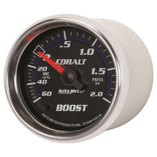 Load image into Gallery viewer, AutoMeter Cobalt 52mm 2 BAR Mechanical Boost Gauge (6103-M)