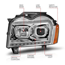 Load image into Gallery viewer, ANZO USA Projector Headlight Set for 2005-2007 Jeep Grand Cherokee (111544)