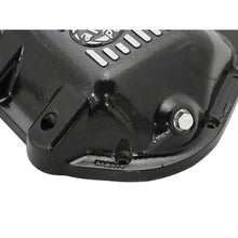 Load image into Gallery viewer, aFe Pro Series Differential Cover Kit Black w/ Machined Fins and Gear Oil (46-70162-WL)