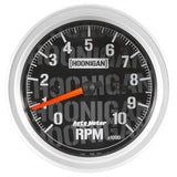 AutoMeter Hoonigan 87mm 10K RPM Full Electronic Tachometer Gauge (4497-09000)