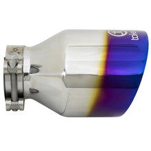 Load image into Gallery viewer, Takeda 304 Stainless Steel Clamp-on Exhaust Tip Blue Flame (49T25454-L07)