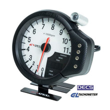 Load image into Gallery viewer, Apexi EL II DECS Tacho Gauge, White Display (403-A975)