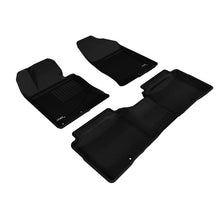 Load image into Gallery viewer, 3D Maxpider KAGU Floor Mat, BLACK, 1ST ROW/2ND ROW (L1KA02501509)