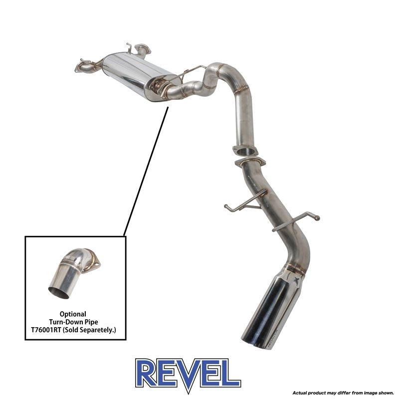 Revel Trail Hart Cat-Back Exhaust for 08-21 Toyota Land Cruise (T76006R)