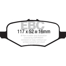 Load image into Gallery viewer, EBC Yellowstuff Street And Track Brake Pads (DP41887R)