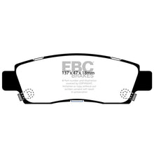 Load image into Gallery viewer, EBC Yellowstuff Street And Track Brake Pads (DP41672R)