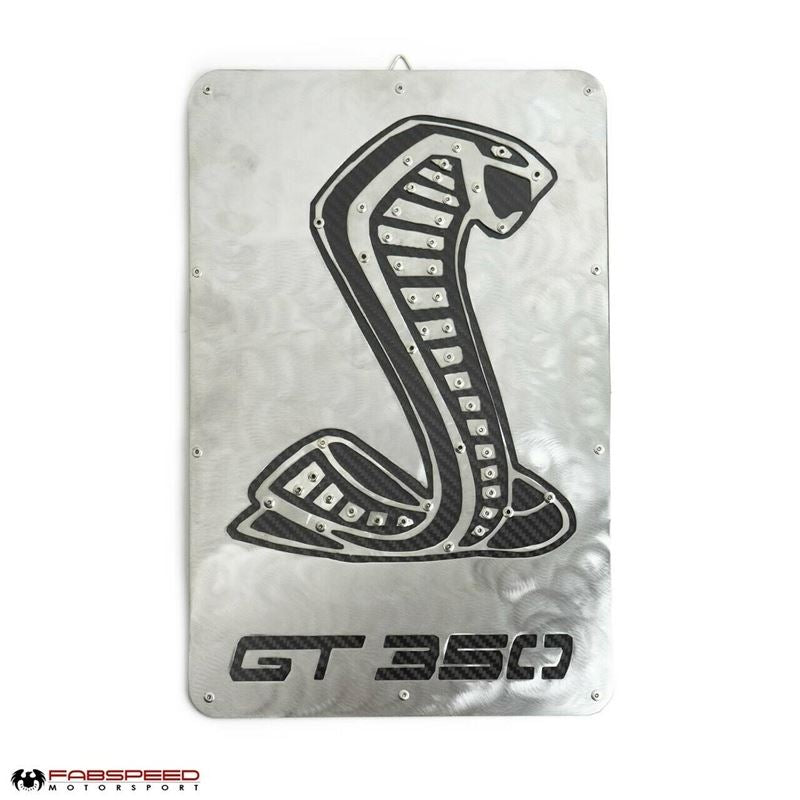 Fabspeed Carbon Fiber Wall Art - Shelby GT350 (FS.GT350.CFSSWA)