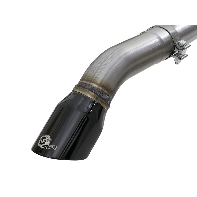 aFe MACH Force-Xp 3 IN 409 Stainless Cat-Back Hi-Tuck Exhaust System w/ Black Tip (49-44099-B)