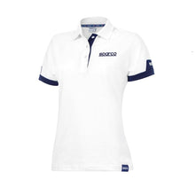 Load image into Gallery viewer, Sparco Polo Lady Corporate White (01323BI)