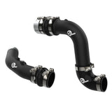 aFe BladeRunner 3 In. Aluminum Hot and Cold Charge Pipe- BLK for 23-24 Ford F250/F350 Super Duty V8-6.7L (46-20684-B)