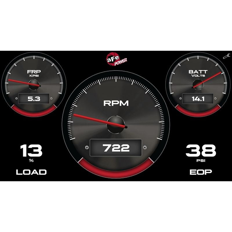 aFe AGD 5-1/2 IN Digital Gauge Display Monitor (77-91001)