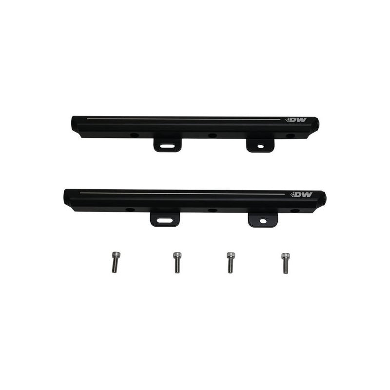 Deatschwerks Fuel Rails with Crossover for Honda J-Series (Early) (7-406)