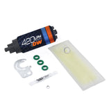 Deatschwerks DW420 Series 420lph In-Tank Fuel Pump w/ Install Kit For Miata 89-93 (9-421-0836)