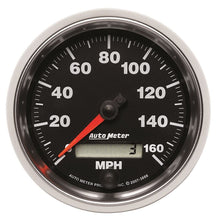 Load image into Gallery viewer, AutoMeter GS 3-3/8 inch 160 MPH In Dash Speedometer Gauge (3888)