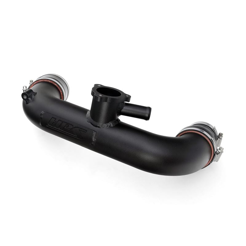 HPS Performance Hot Side Charge Pipe Kit Black (17-148WB)