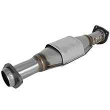 Load image into Gallery viewer, aFe POWER Direct Fit 409 Stainless Steel Rear Catalytic Converter (47-48002)