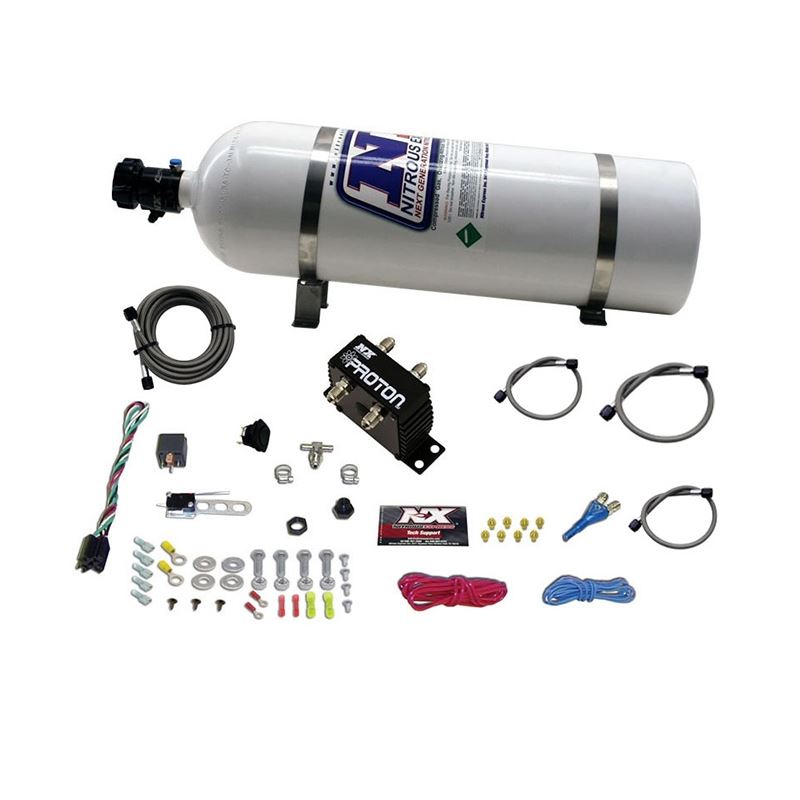 Nitrous Express Proton Plus Nitrous Kit w/15lb Bottle (20421-15)